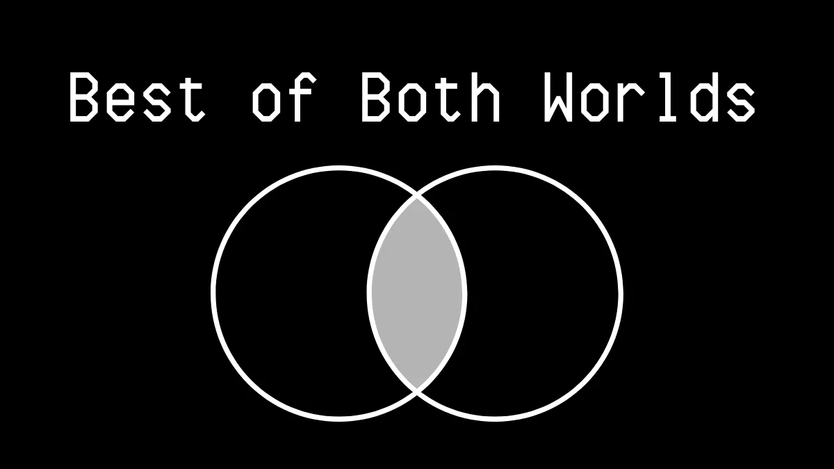 Best of Both Worlds thumbnail showing overlapping circles